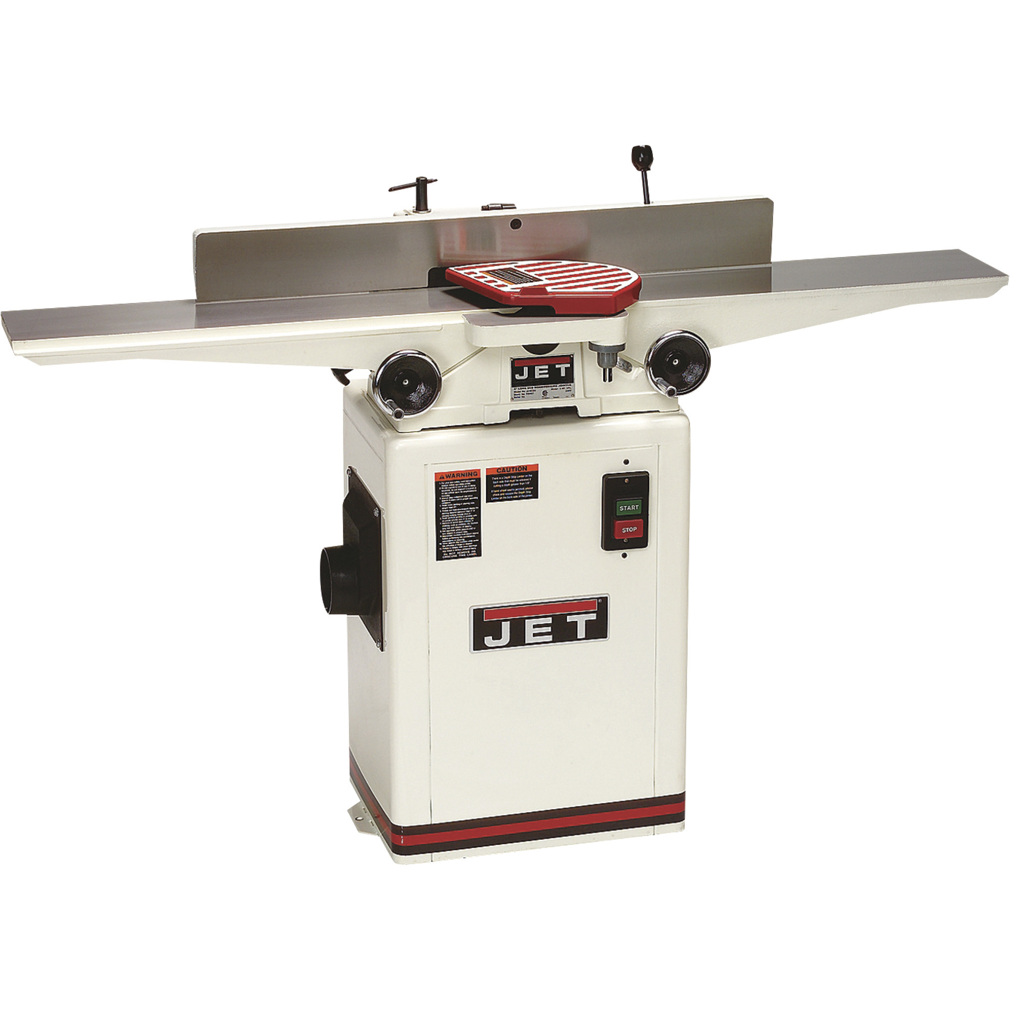 JET Deluxe Long Bed Jointer, 6in., Model# JJ-6CSDX